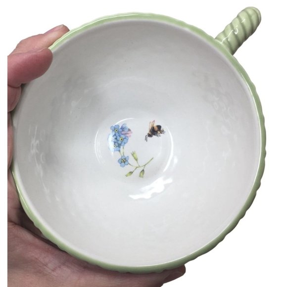 Hallmark Nature's Sketchbook Decorative Teapot w/ Oversize Mug Set - Cute! - Picture 9 of 9